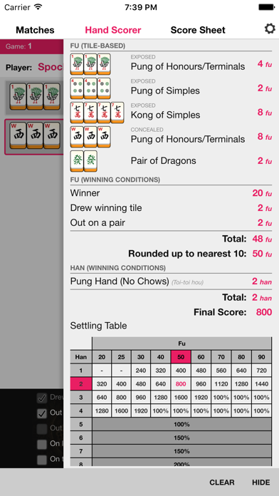 How to cancel & delete Mahjong Helper & Calculator from iphone & ipad 2