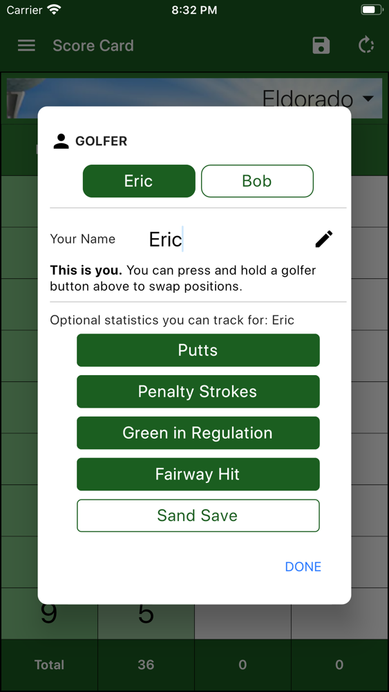 Easyscore Golf Scorecard App For Iphone Free Download Easyscore Golf Scorecard For Ipad Iphone At Apppure