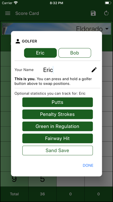 EasyScore Golf Scorecard screenshot 3