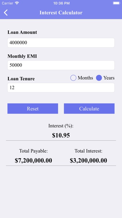 EMI Calculator & Loan Planner screenshot-3