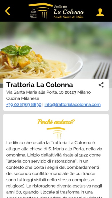 Trattoria La Colonna screenshot 4
