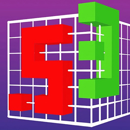 Snake  Cubed 3D Icon
