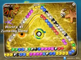 Bildschirmfoto 1 Montezuma Loops Blitz by HB iphone