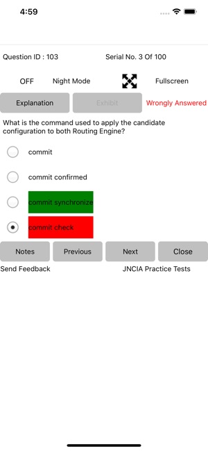 Exam Simulator For JNCIA Junos on the App Store