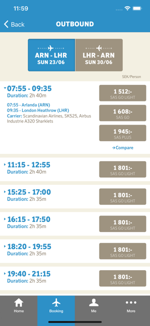 sas add baggage to booking