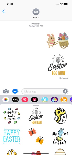 Happy Easter Egg Hunt Sticker(圖3)-速報App