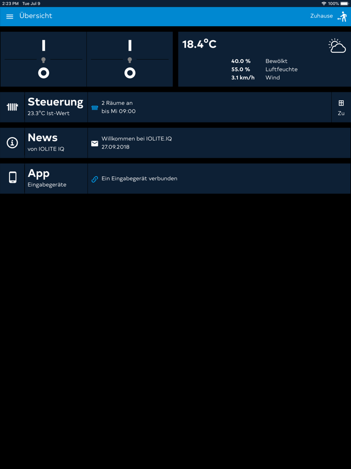 Digitaler Wohnungsassistent