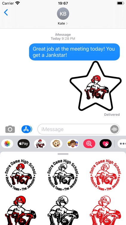 Team 1967: Jankster Stickers screenshot-1