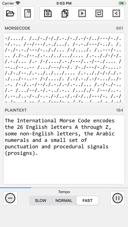 Morse Code Studio screenshot-2