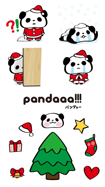 Pandaaa!!! Xmas Stickers screenshot-4