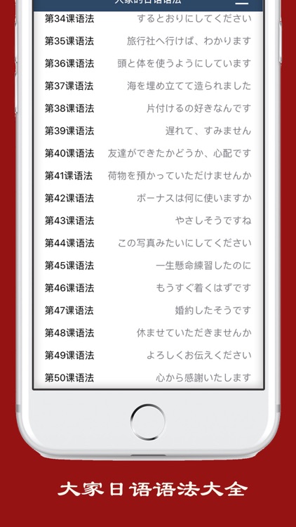 大家的日语语法 screenshot-4