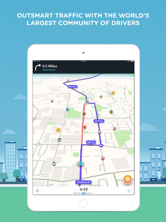 Waze Navigation Live Traffic On The App Store
