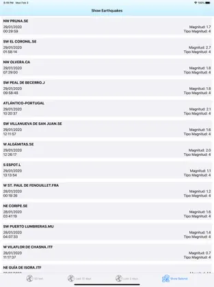 Captura 7 Terremotos Hoy - EarthQuakes iphone
