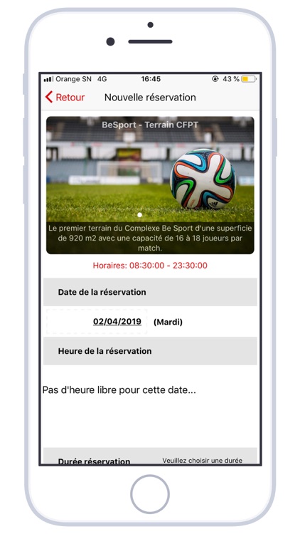 Be Sport Réservation App screenshot-4