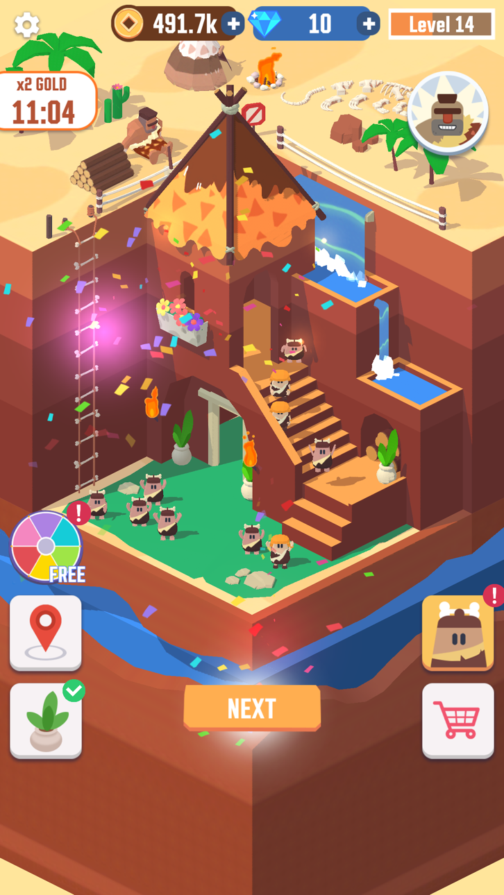 Idle Digging Tycoon Hack screenshot 3 - iOS game interface