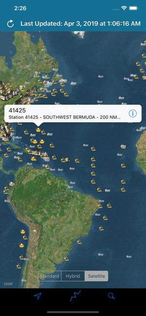 NOAA Buoy Stations & Ships Sea(圖1)-速報App