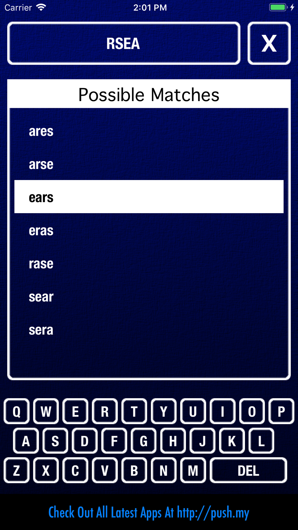 Scrambled Words Solver Free