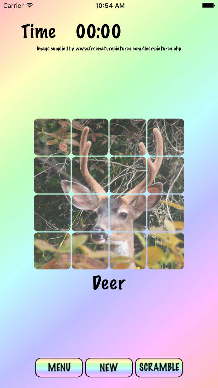 4x4 - Sliding Square Puzzle