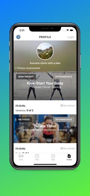 Fit Drills Workout Tracker