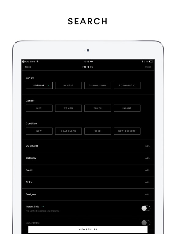 iPad Image of GOAT – Shop Sneakers
