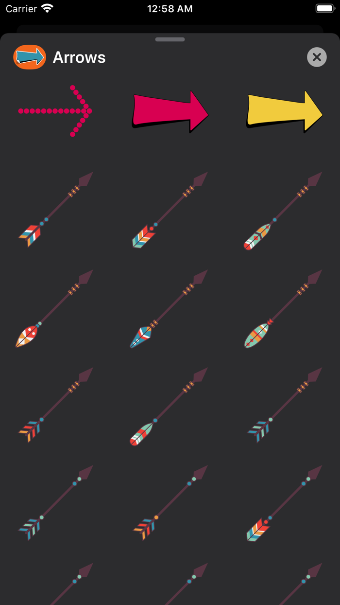 Arrows - Sticker Pack