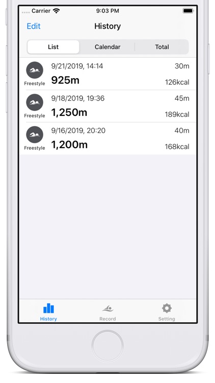 Swimming Log screenshot-3