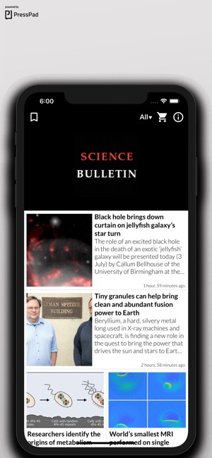 Science Bulletin app(圖1)-速報App