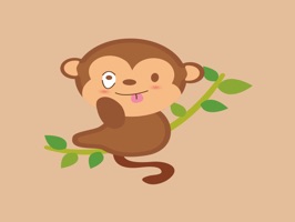 funny monkey sticker 2019