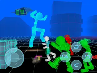 Imágen 1 Stickman Neon Street Fighting iphone