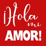 ¡Hola mi amor pegatinas