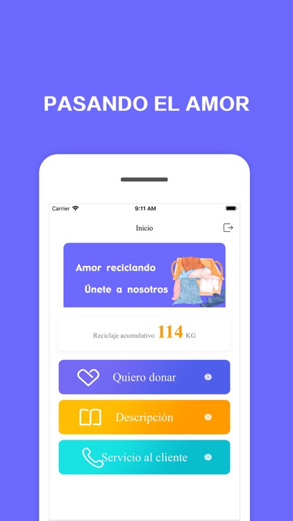 Donación de ropa -HUMANA