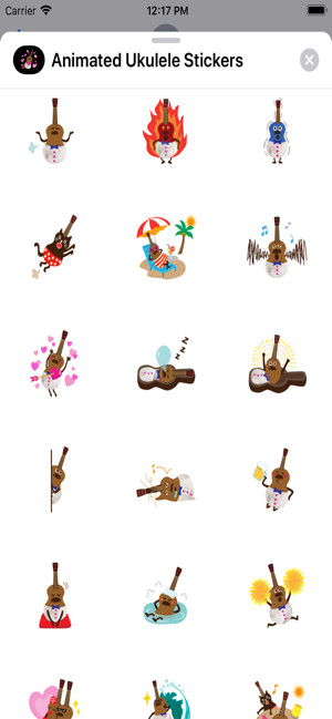 Animated Ukulele Stickers(圖3)-速報App