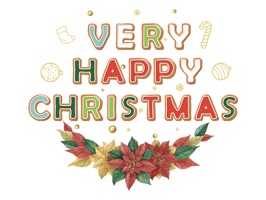 Merry Christmas - Custom Font