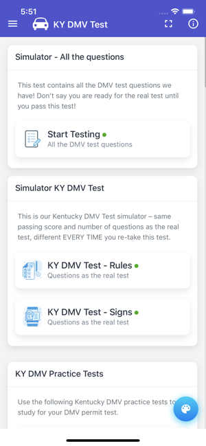 Kentucky DMV Permit Test(圖3)-速報App