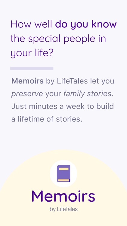 Memoirs by LifeTales