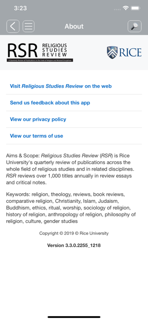 Religious Studies Review(圖5)-速報App