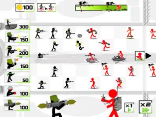 Captura 5 Stickman Army : The Defenders iphone