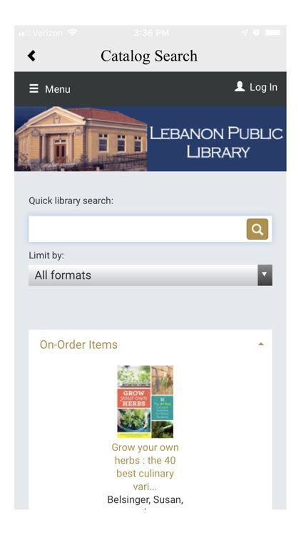 Lebanon Public Library