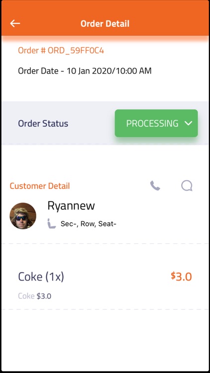 Delivery SEATBUM