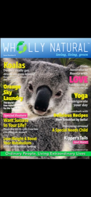 Wholly Natural Magazine(圖1)-速報App