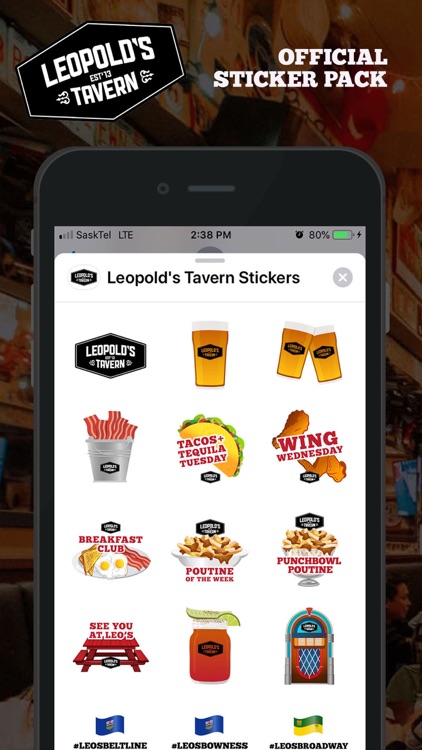 Leopold's Tavern Stickers