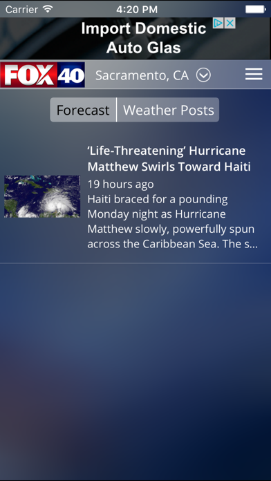 FOX 40 Sacramento Weather screenshot 4