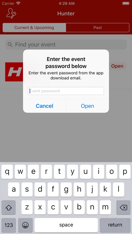 Hunter Engineering Event App