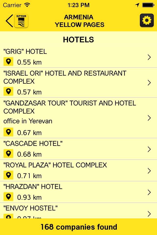 Armenia Yellow Pages screenshot 4