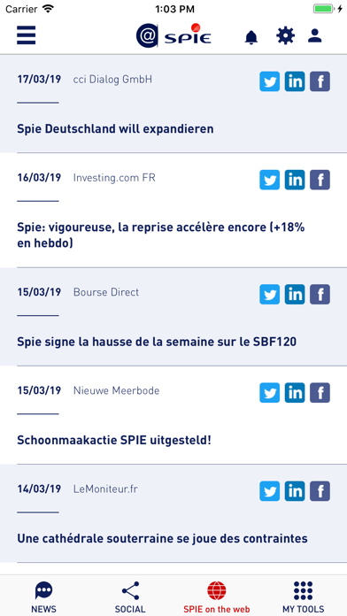 How to cancel & delete @SPIE - All the news from SPIE from iphone & ipad 3