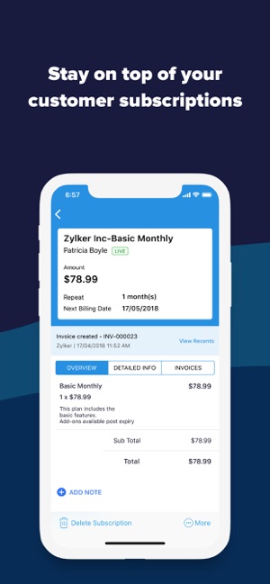 Subscription Management - Zoho(圖4)-速報App