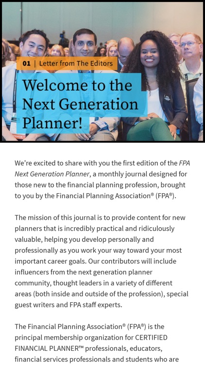 FPA Next Generation Planner