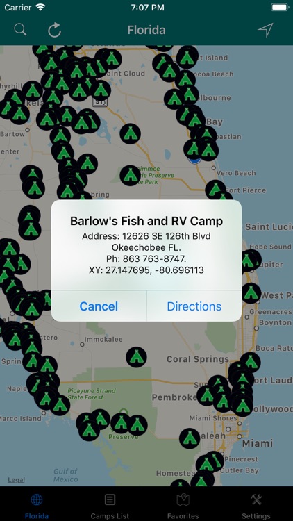 Florida – Campgrounds & RV's screenshot-3