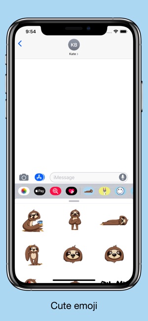 Sloth emojis & funny stickers(圖2)-速報App