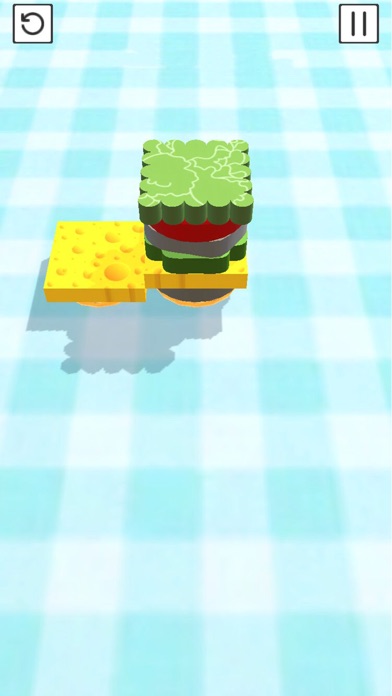 HamBurger- Folding Puzzle Game screenshot 2